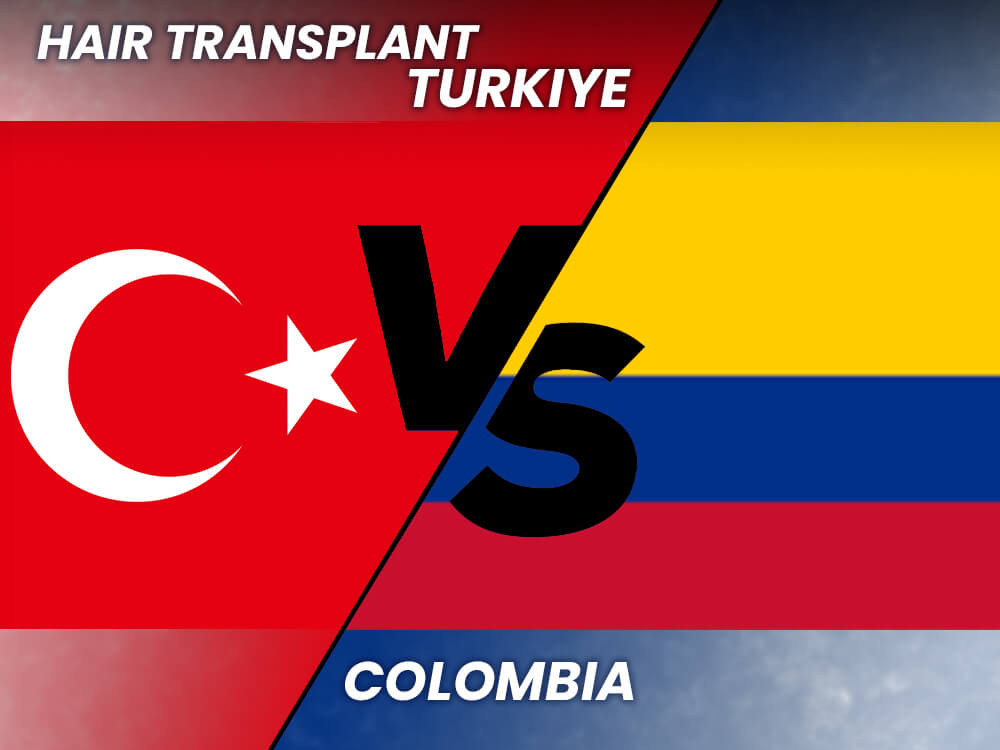 Hair Transplant Colombia vs Turkey Cost & Procedure Comparison