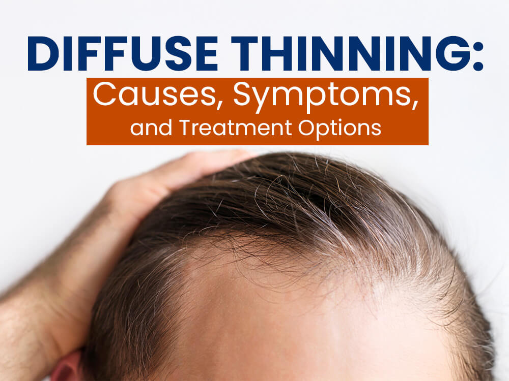 Diffuse Thinning- Causes, Symptoms, and Treatment Options